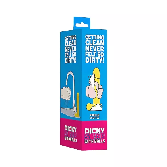 S-Line - Dicky - zeep penis met ballen - vanille (210 g)