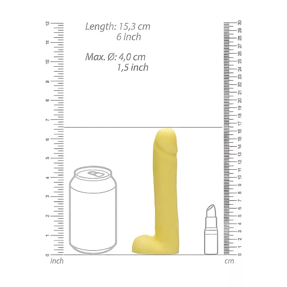 S-Line - Dicky - zeep penis met ballen - vanille (210 g)