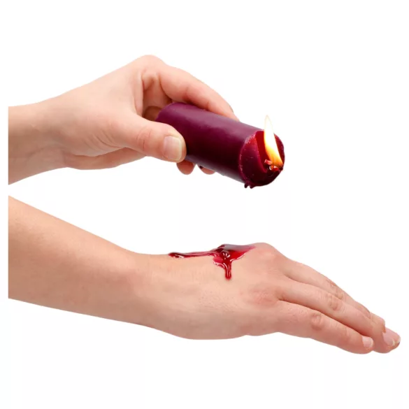 Ouch Rose - massagekaars paraffine - rozengeur - 100g