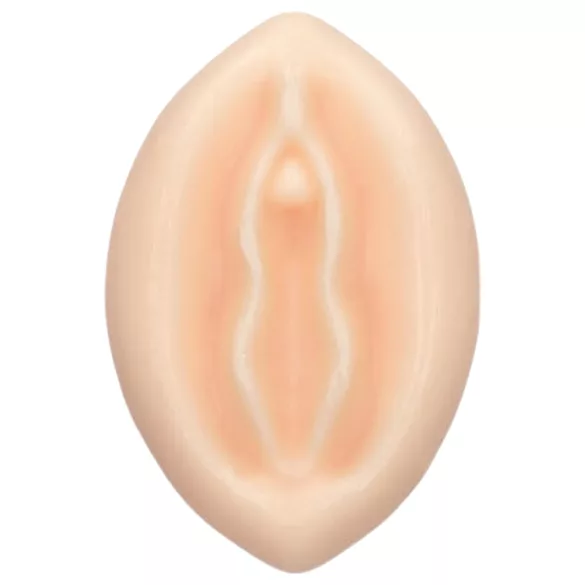 Pussy - erotische zeep - vagina vorm - naturel - 140g