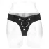 RealRock - elastische slip - voor strap-on harnas - zwart