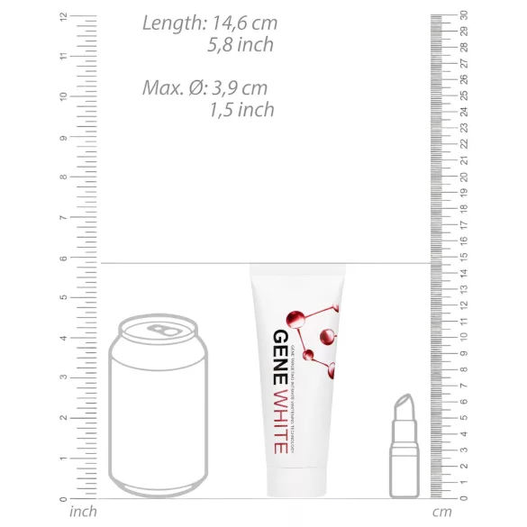 Pharmquests Gene White - huidbleek crème - 100ml