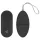 Easytoys - Vibrerend eitje met afstandsbediening - 7 standen - Zwart