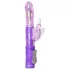 Easytoys Butterfly - vibrator met rotatie en stootfunctie - siliconen - paars