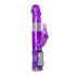 Easytoys Konijn - roterende kralen, clitorisstimulerende vibrator (paars)