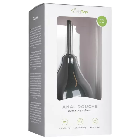 Easytoys - anale douche - groot - zwart