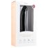 Easytoys - zuignap dildo van 100% siliconen (21 cm) - zwart