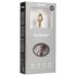 Easytoys Fox NO5 - metalen anale plug met vossenstaart (goud-zilver)