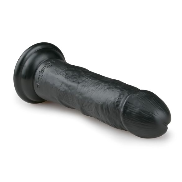 Easytoys - Realistische zuignap dildo (15,5 cm) - zwart