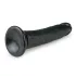 Easytoys - dildo met zuignap - realistisch - zwart - 20,5 cm