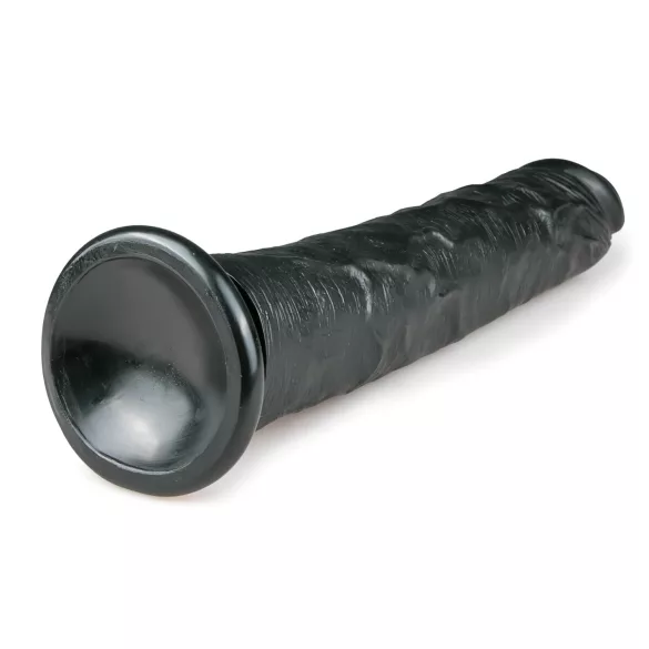 Easytoys - dildo met zuignap - extra groot 28,5cm - zwart
