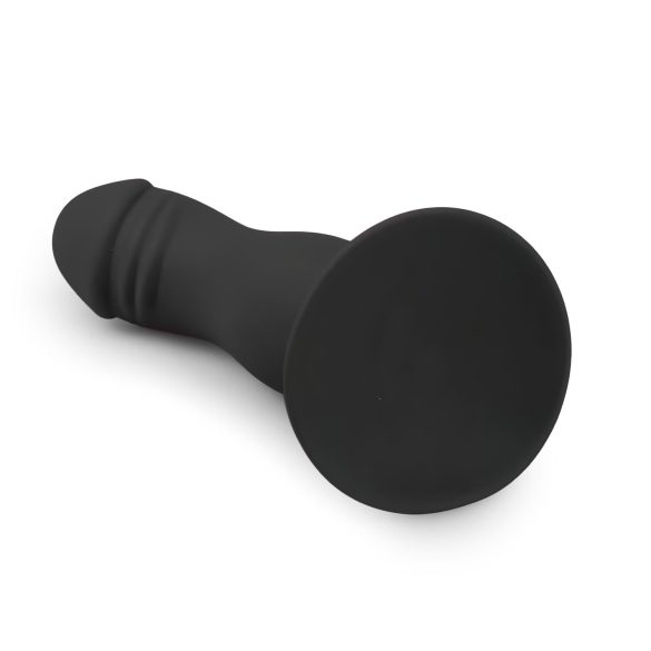 Easytoys - zwarte eikelzuignap dildo