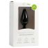 Easytoys Spitse Plug - anale ringplug - medium (zwart)