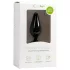 Easytoys - anale plug met ring - medium - zwart