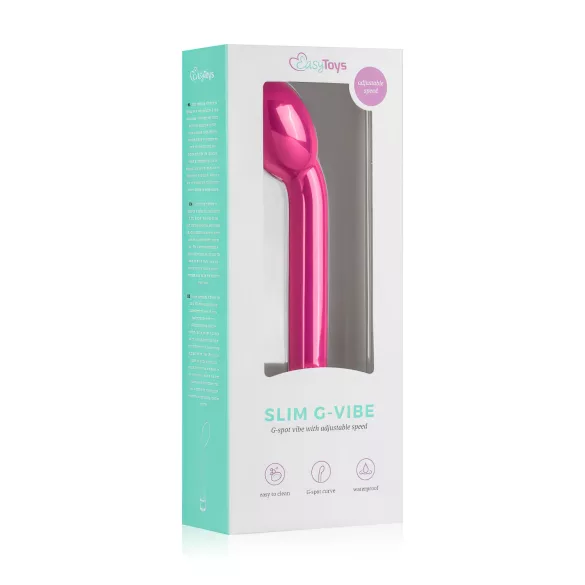 Easytoys - G-spot vibrator - slank model - roze