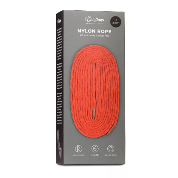 Easytoys Rope - bondage touw (10 m, rood)