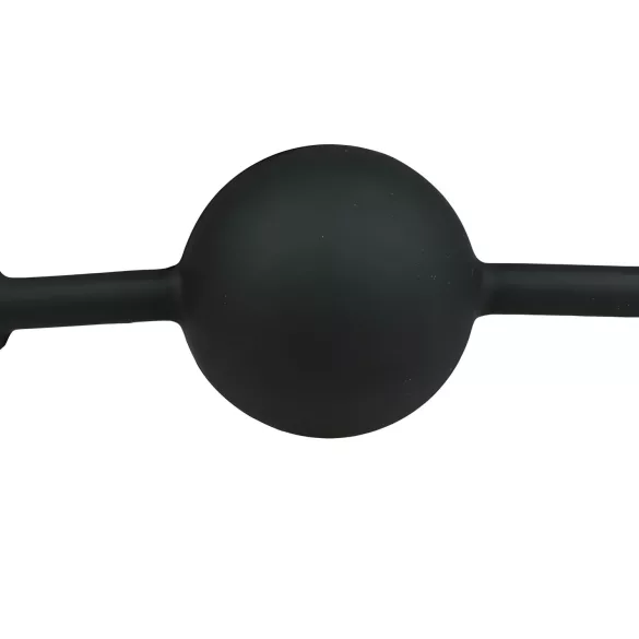 Easytoys - siliconen ballgag - zwart