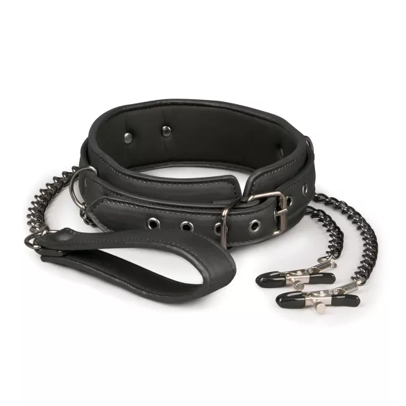 Easytoys - tepelklem set met halsband en riem - 4-delig