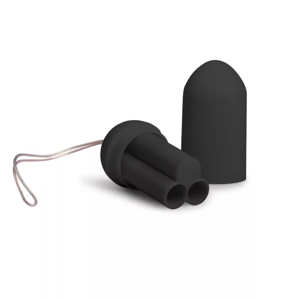 Easytoys - vibrerend eitje met afstandsbediening - zwart