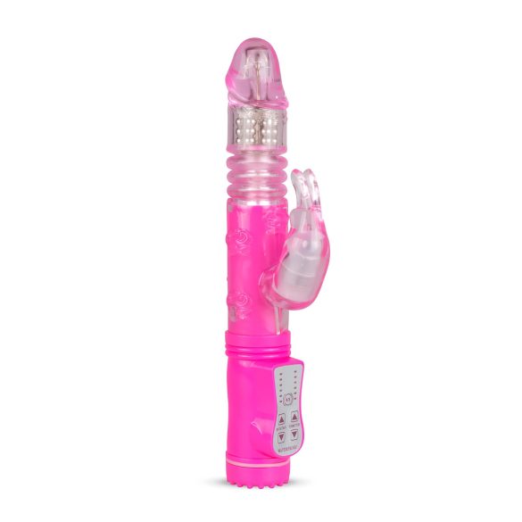 Easytoys Bunny - stootende vibrator (roze)