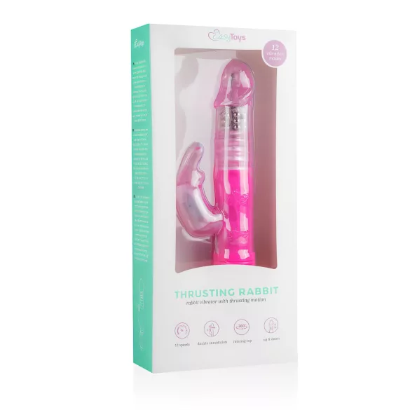 EasyToys Bunny - stuwende vibrator (roze)