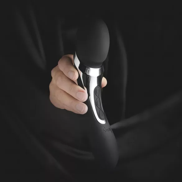 Sway No.1 Wand - oplaadbare 2-in-1 massage vibrator - zwart