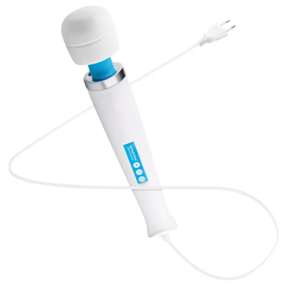 MyMagicWand - krachtige massage vibrator - wit/blauw