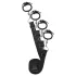 EasyToys - bed-bondageset (zwart)