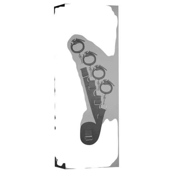 EasyToys - bed-bondageset (zwart)