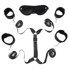 Rimba - bondage set voor bed - 6-delig - zachte boeien