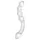 Rimba Xena - dubbele glazen dildo - transparant