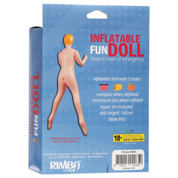 Opblaasbare plezierpop - Ben je klaar?