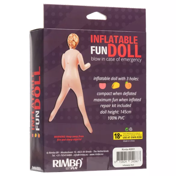 Inflatable Fun - opblaasbare sekspop - vrouw