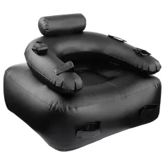 Inflatable Fun - bdsm bank - opblaasbaar - zwart