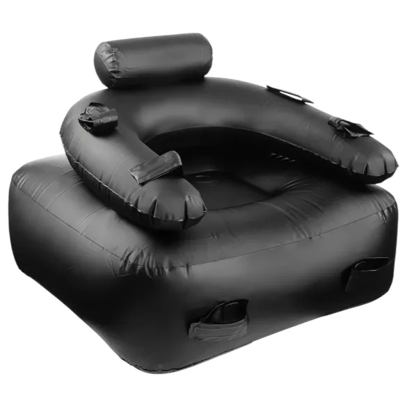 Inflatable Fun - bdsm bank - opblaasbaar - zwart