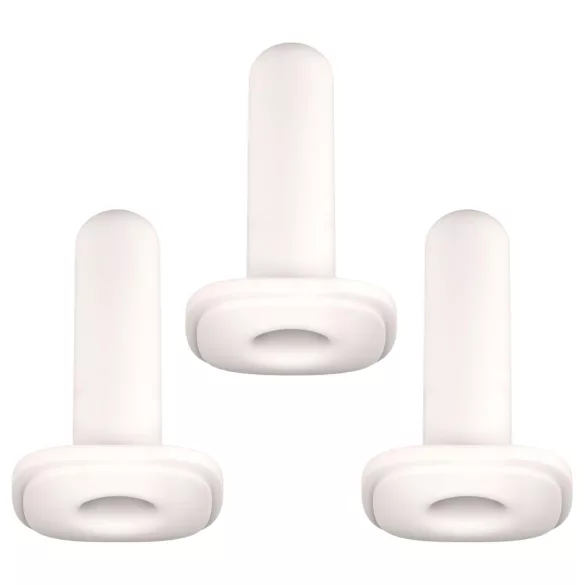 Kiiroo Onyx - masturbator sleeve set - standaard maat - 3 stuks - wit