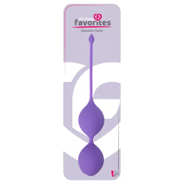 All Time Favorite - vaginaballetjes - siliconen - paars