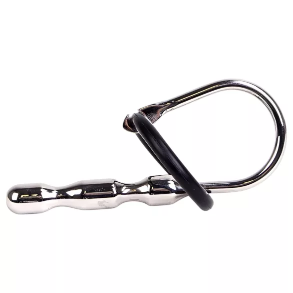 Kiotos - Dilatator voor penis - RVS met siliconen ringen - 8 cm