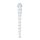 Gildo Glass No. 20 - doorzichtige parelglas dildo