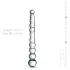 Gildo Glass No. 20 - glazen dildo met ribbels - transparant