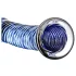 Gildo Glass No. 5 - glazen dildo met spiraal - transparant blauw