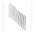 SINNER 174 - gebogen stalen urethra dilator dildo set (14-delig)