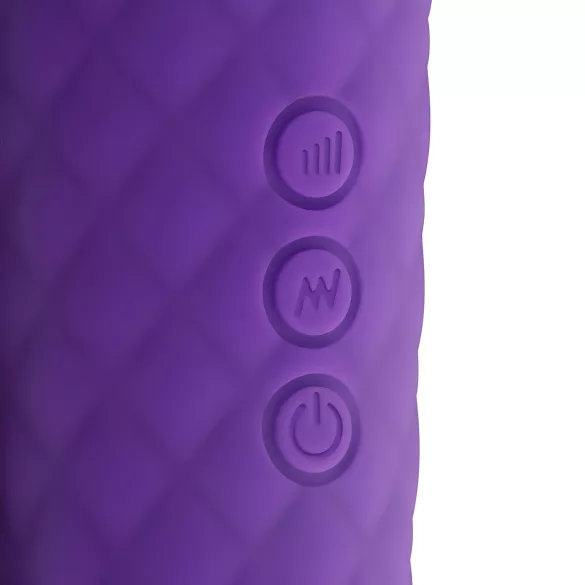 EasyToys - mini wand vibrator - oplaadbaar - paars