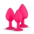 Easytoys Diamond - anale plugset (roze)