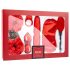 LoveBoxxx I Love Red - Vibratorische Bondageset (6-delig) - Rood