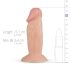 Real Fantasy Archi - levensechte dildo - 11,5 cm (natuurlijk)