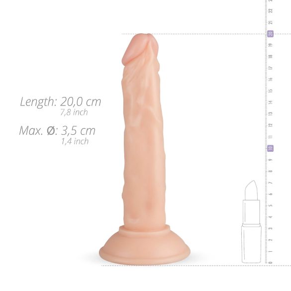 Realistische dildo - 20cm (naturel)