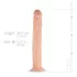 Real Fantasy Shawn - realistische dildo groot - 35 cm - huidkleur