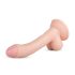 Real Fantasy Vince - dildo met voorhuid - 19,5 cm (natuurlijk)