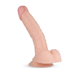   Real Fantasy Derek - dildo met ballen - realistisch - 22cm - huidskleur